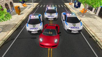 Real Police Car Driving Game: Hot Pursuit Chase 3D capture d'écran 3