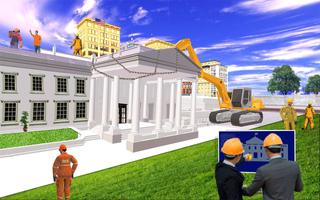 House Building Construction - City Builder 2018 Affiche