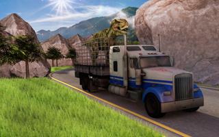 Jurassic World Dino Transport Truck Affiche