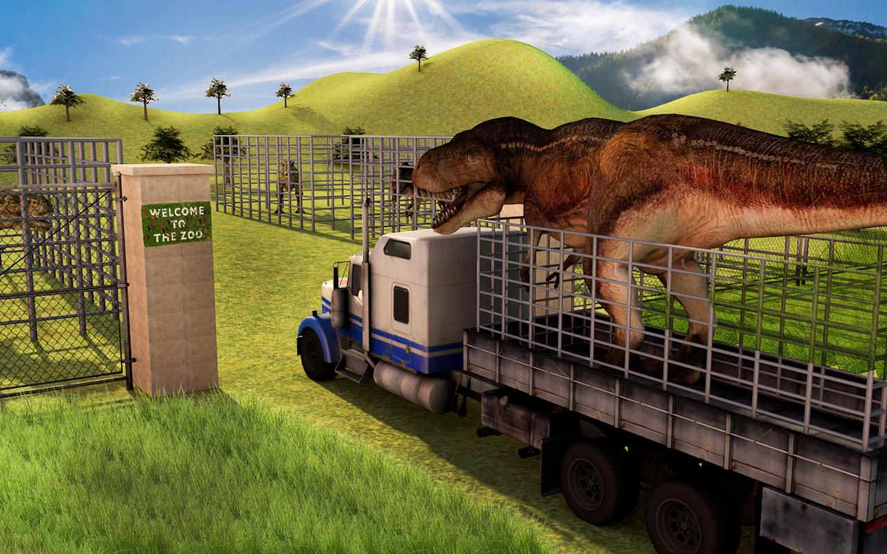 Descarga de APK de Mundo Jurásico Dino Camión Transporte: dinosaurio para Android Descarga de APK de Mundo Jurásico Dino Camión Transporte: dinosaurio para Android