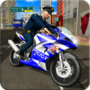 警方摩托车大通：刑事与匪徒逃脱 APK