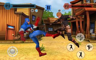 Grand Superhero Street Fighter Pro: City Adventure screenshot 1