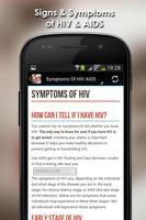 HIV AIDS: Symptoms And Cure capture d'écran 1