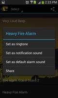 Very Loud Alarm Clock Sounds تصوير الشاشة 1