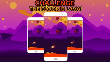 Poster Floor is Lava Challenge
