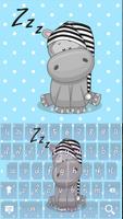 Cute Hippo Keyboard screenshot 3