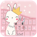 Cute Rabbit Keyboard Theme aplikacja