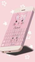 Cute Rabbit Keyboard Theme скриншот 1