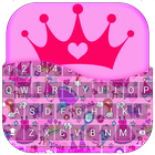 Pink Princess Keyboard icône