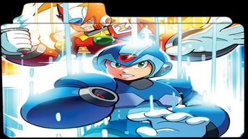 Megaman wallpaper Affiche