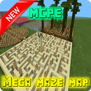 Mega maze map for Minecraft PE-APK