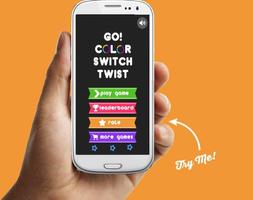 Play Color Switch Twist Affiche