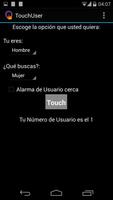 TouchUser Anônimo Conversação Cartaz