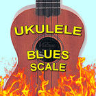 Ukulele blues scale icône