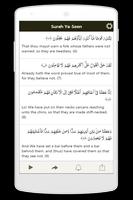 Surah Yaseen captura de pantalla 1