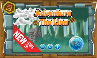 Adventure The Lion plakat