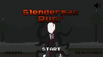 Slenderman Run! Affiche