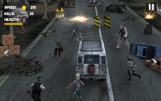 Car and Zombies : Highway Kill Squad Screenshot 1