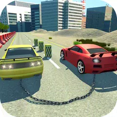 Impossible chained cars crash: 3D break chain game APK download