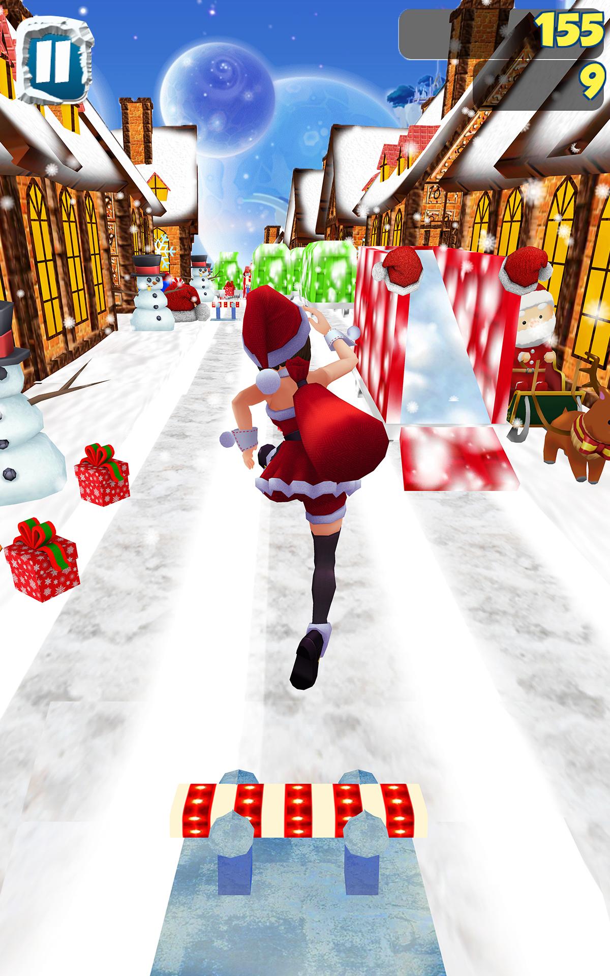 Santa Girl Runner, Games