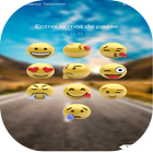 Emoji 3D Lock screen icono