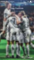 Pin Lock screen For Real Madrid capture d'écran 1