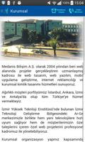 Medanis Bilişim A.Ş. تصوير الشاشة 3