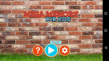 پوستر Mega Memory Game For Kids