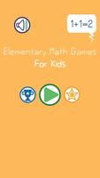 Elementary math games for kids पोस्टर