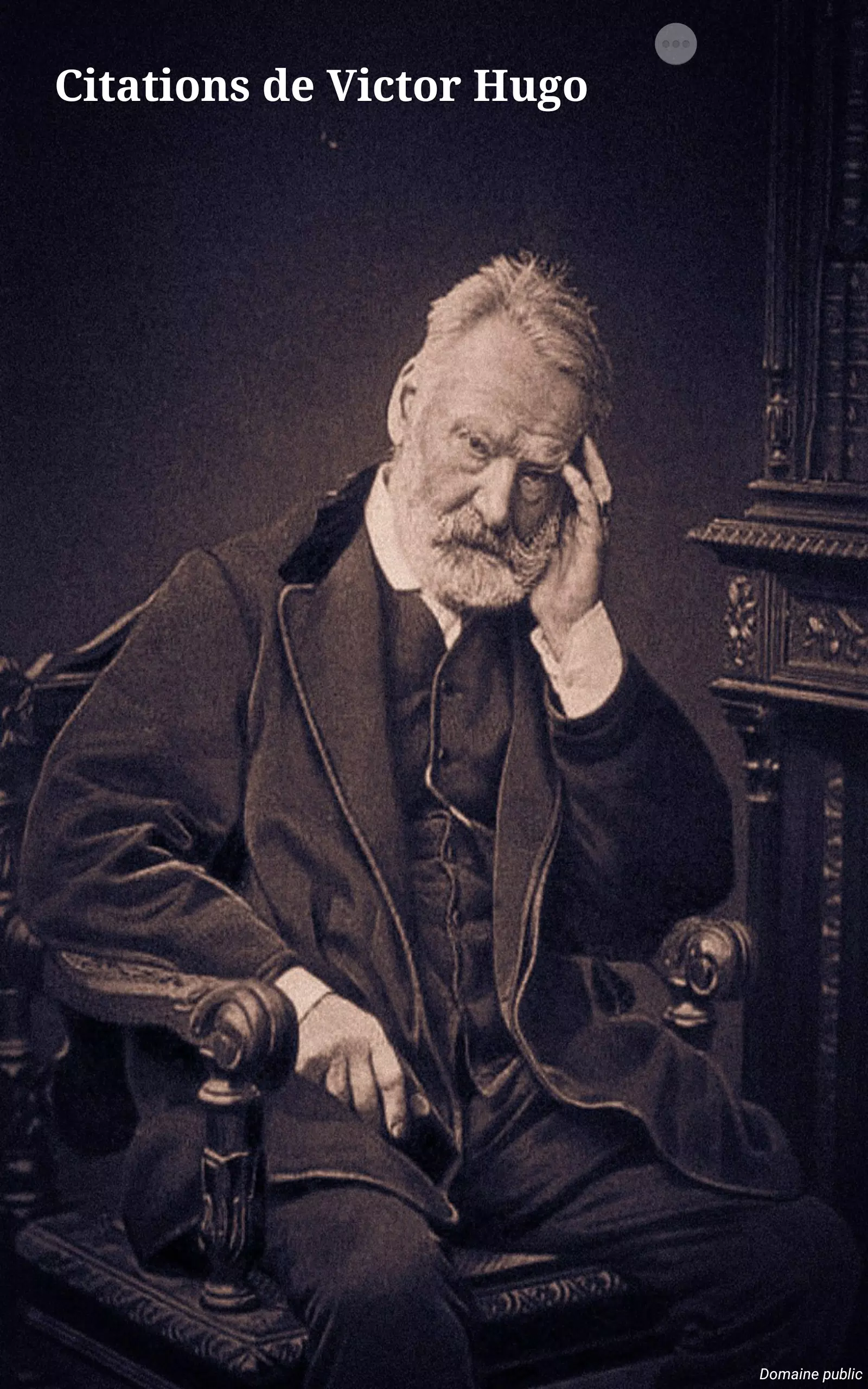 Citations Du Victor Hugo Litterature Francaise For Android Apk Download