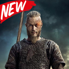 Vikings HD Wallpapers Zipper Lock - Ragnar icône