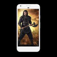 Dirilis Ertugul HD wallpaper Zipper Lock -Turgut-poster