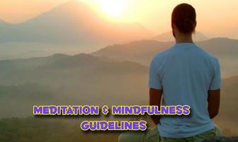 Meditation & Mindfulness Guidelines Affiche