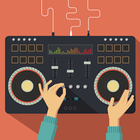 Hip Hop DJ Mixer and Scratcher icône