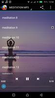 Meditation MP3 (anti-stress): Meditate,Sleep,Relax capture d'écran 3
