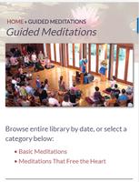 Meditation Guide Free ảnh chụp màn hình 1