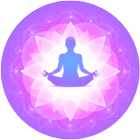 Yoga, meditation secrets icon