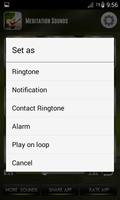 Méditation Sons capture d'écran 2