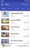 برنامه‌نما Video player عکس از صفحه