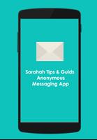 Secret Sarahah Tips & Guides - Anonymous Message Affiche