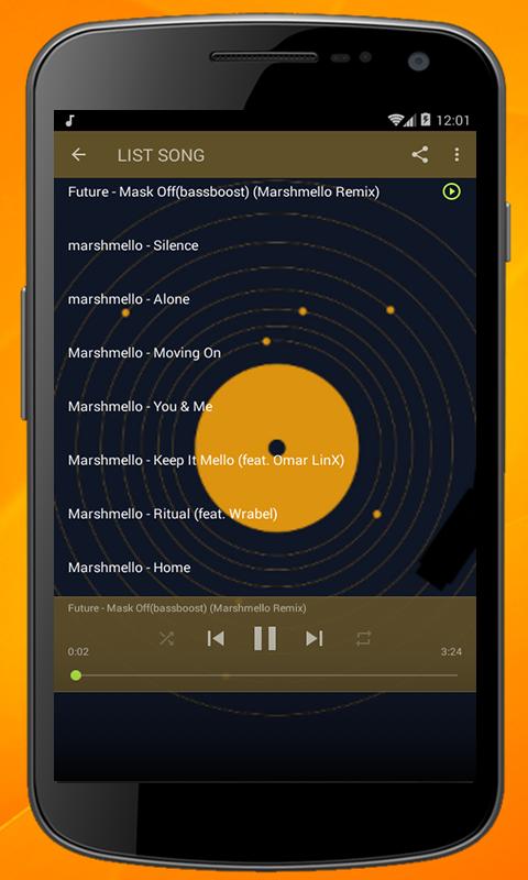 Marsmello All Songs For Android Apk Download - marshmello silence roblox id