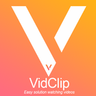 VidClip - Best HD Video VMate Down Zeichen