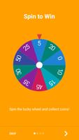 Spin the Wheel and Earn Money Affiche