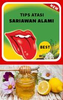 Poster Tips Atasi Sariawan Alami