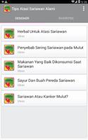برنامه‌نما Tips Atasi Sariawan Alami عکس از صفحه
