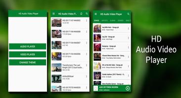 HD Audio Video Player पोस्टर