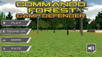 Commando Forest Camp Defender تصوير الشاشة 1