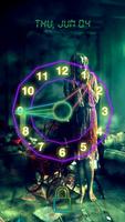 AppLock Theme Analog Clock syot layar 3