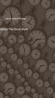 AppLock Theme Analog Clock Plakat