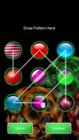 3D Balls Pattern Lock screenshot 1